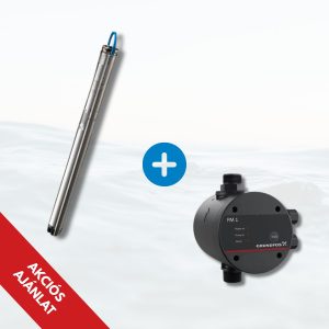 Grundfos SQ és PM1 nyomásvezérlő akciós csomag